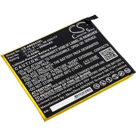 Replacement for Amazon Kindle Fire HD 7 Inches Battery